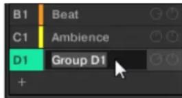 NATIVE INSTRUMENTS Maschine 2.0 MK1 - Renommer les Groups - 1