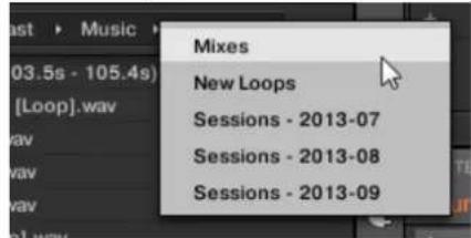 NATIVE INSTRUMENTS Maschine 2.0 MK2 - Utiliser la Location Bar - 3
