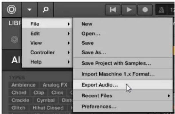 NATIVE INSTRUMENTS Maschine 2.0 MK2 - Sauvegarder un Project avec ses Samples - 5