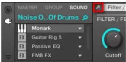 NATIVE INSTRUMENTS Maschine 2.0 MK2 - Ouvrir/fermer les fenêtres des Plug-ins - 3