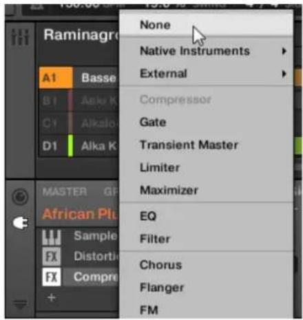 NATIVE INSTRUMENTS Maschine 2.0 MK2 - Retirer et remplacer un Plug-in - 2