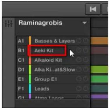 NATIVE INSTRUMENTS Maschine 2.0 MK2 - Établir le focus sur un Group - 1
