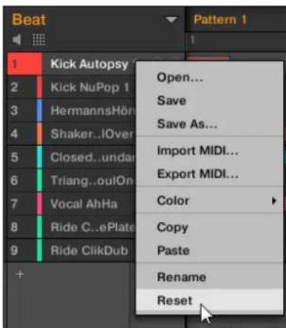 NATIVE INSTRUMENTS Maschine 2.0 MK2 - Réinitialiser les Sound slots - 2