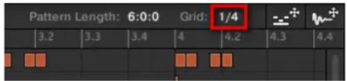 NATIVE INSTRUMENTS Maschine 2.0 MK2 - Réglage de la Pattern Grid - 1