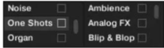 NATIVE INSTRUMENTS Maschine 2.0 MK2 - Afficher les tags (attributs) - 2