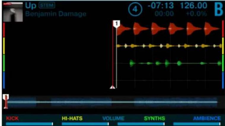 NATIVE INSTRUMENTS Traktor Kontrol D2 - Charger un fichier Stem sur la Deck B - 3