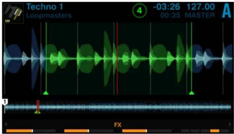 NATIVE INSTRUMENTS Traktor Kontrol D2 - Activer et désactiver une boucle - 2