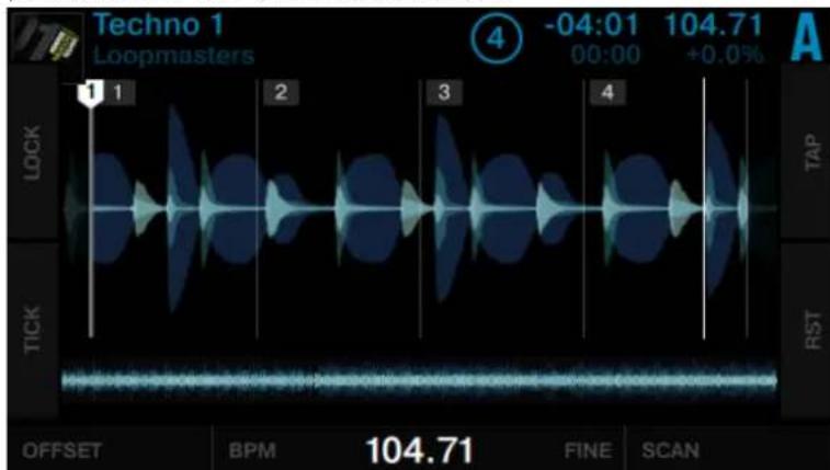 NATIVE INSTRUMENTS Traktor Kontrol D2 - Activier le mode Beatgrid - 2