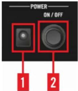 NATIVE INSTRUMENTS Traktor Kontrol D2 - Section POWER - 1
