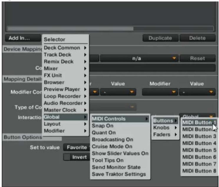 NATIVE INSTRUMENTS Traktor Kontrol D2 - Assigner des messages MIDI - 4