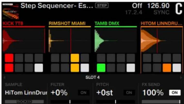 NATIVE INSTRUMENTS Traktor Kontrol D2 - Selectionner un autre sample dans la colonne - 2