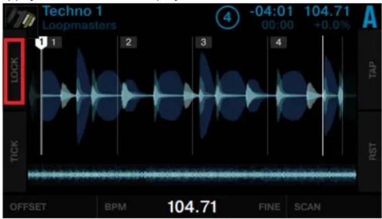NATIVE INSTRUMENTS Traktor Kontrol D2 - Verrouiller la Beatgrid - 1