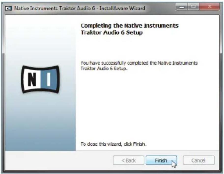 NATIVE INSTRUMENTS Traktor Audio 6 - Installer TRAKTOR AUDIO 6 sur Windows 7 - 5