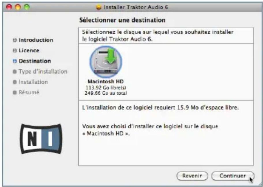 NATIVE INSTRUMENTS Traktor Audio 6 - Installer TRAKTOR AUDIO 6 sur Mac OS X - 4