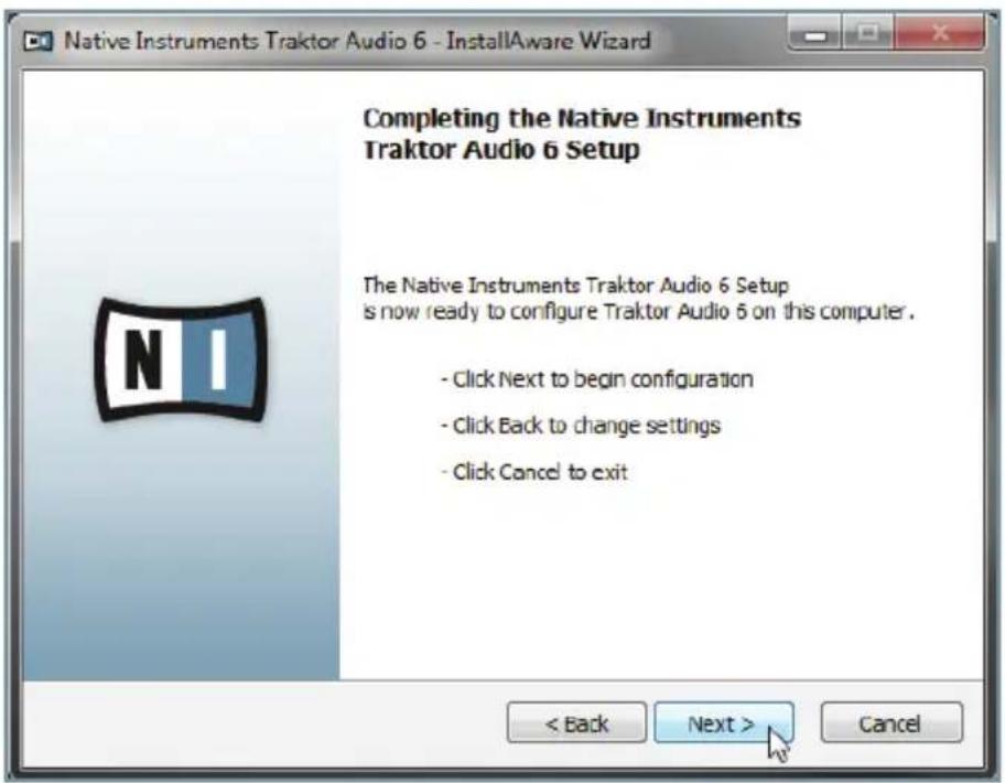 NATIVE INSTRUMENTS Traktor Audio 6 - Installer TRAKTOR AUDIO 6 sur Windows 7 - 4
