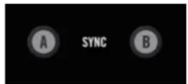 NATIVE INSTRUMENTS Traktor Kontrol Z2 - Boutons SYNC A et B - 1