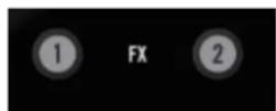 NATIVE INSTRUMENTS Traktor Kontrol Z2 - Boutons FX Assign (1, 2) - 1