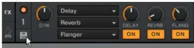 NATIVE INSTRUMENTS Traktor LE 2 - Enregistrer un snapshot - 1