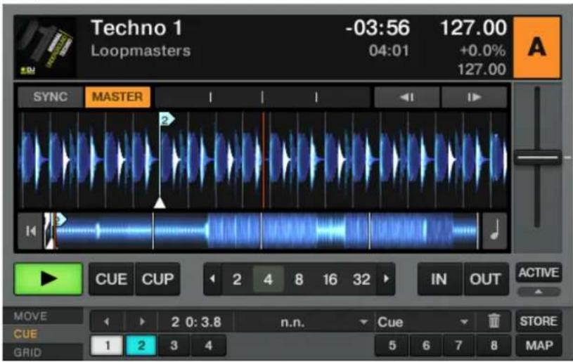NATIVE INSTRUMENTS Traktor LE 2 - Créer un Cue Point pour faire un point de départ - 3