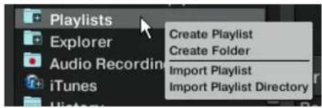 NATIVE INSTRUMENTS Traktor LE 2 - Organiser les playlists en dossiers - 1