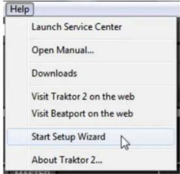 NATIVE INSTRUMENTS Traktor LE 2 - Le setup wizard de traktor - 1