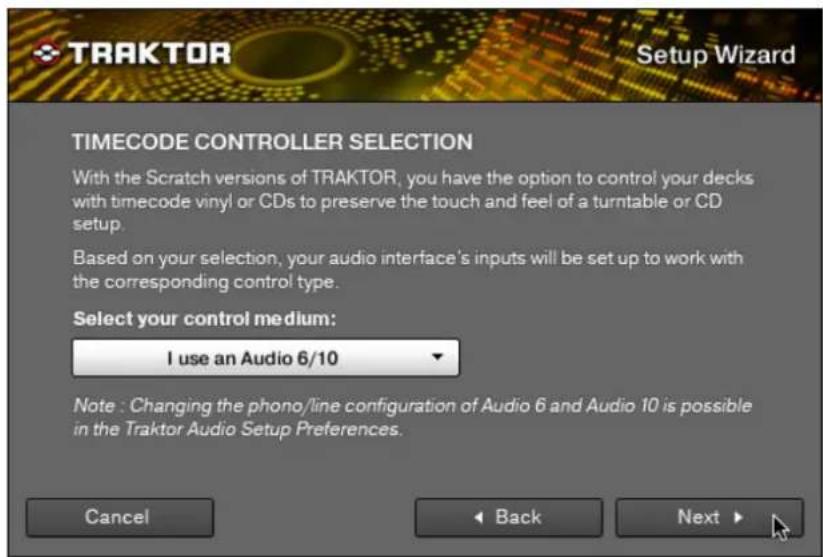NATIVE INSTRUMENTS Traktor Scratch A10 - Sélectionnez un contrôleur de Timocode - 1