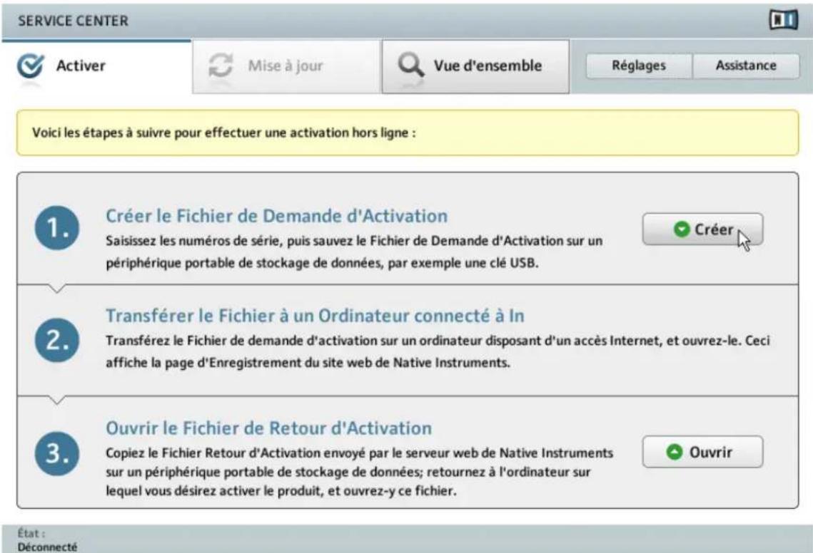 NATIVE INSTRUMENTS Traktor Scratch A10 - Creez le fichier de Demande d'Activation - 1