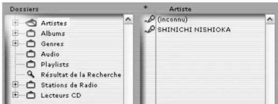 Dossiers Artistes Albums Genres Audio Playlists Résultat de la Recherche Stations de Radio Lecteurs CD * Artiste (inconnu) SHINICHI NISHIOKA