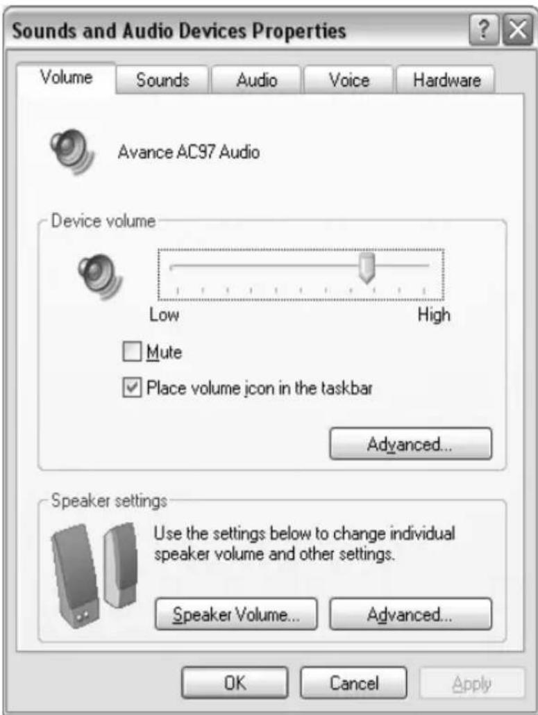 Avid Instant CD DVD - Propriétés du son - 1