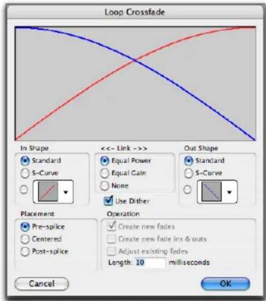 Avid Pro Tools 7.0 - Boîte de dialogue Region Looping - 1