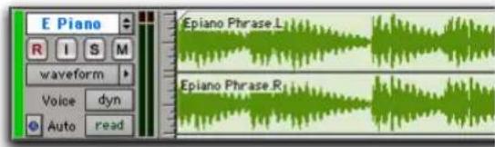 Avid Pro Tools 7.0 - Vue de la piste et contenu d'édition - 1