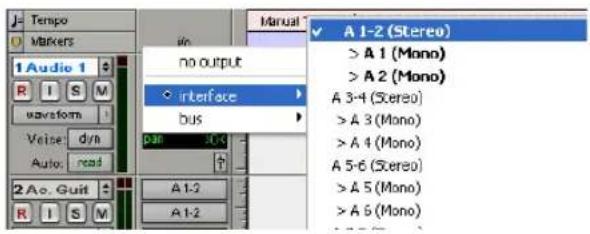 Avid Pro Tools 7.0 - Pour configurer une piste audio en enregistrement : - 6