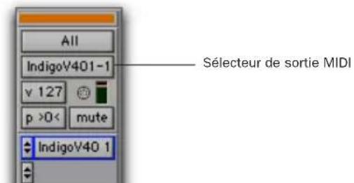Avid Pro Tools 7.0 - Configuration de pistes MIDI ou de pistes d'instrument pour l'enregistrement - 7
