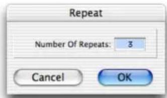 Avid Pro Tools 7.0 - Pour répéter une sélection ou une région : - 1