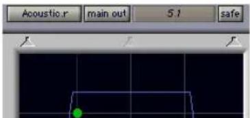 Avid Pro Tools 7.0 - Pour régler le pourcentage de centrage : - 1