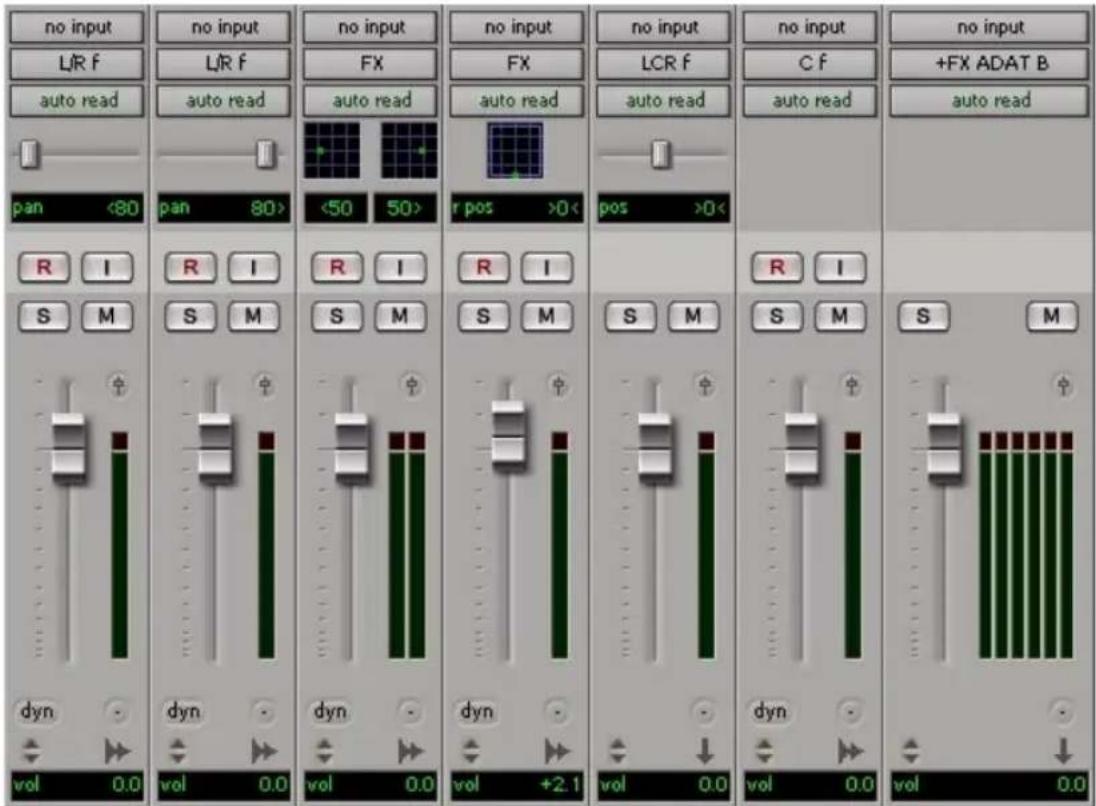 Avid Pro Tools 7.0 - Exemples de prémixages - 1