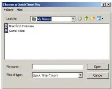Avid Pro Tools 7.0 - Pour importer une séquence QuickTime dans Pro Tools : - 1