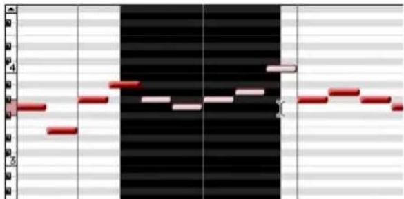 Avid Pro Tools 7.0 - Pour sélectionner plusieurs notes MIDI, procédez comme suit : - 2