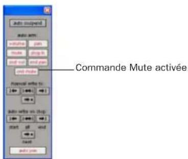Avid Pro Tools 7.0 - Pour écraser un état de coupure de son de une ou plusieurs pistes : - 1