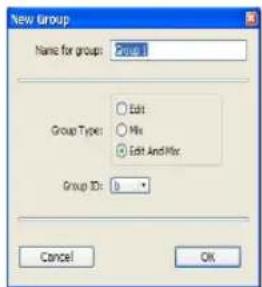 Avid Pro Tools 7.0 - Pour créer un groupe : - 2