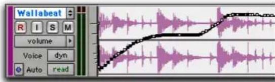 Avid Pro Tools 7.0 - Vue de la piste et contenu d'édition - 2