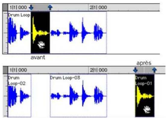 Avid Pro Tools 7.0 - Pour séparer une sélection avec l'outil de séparation : - 2