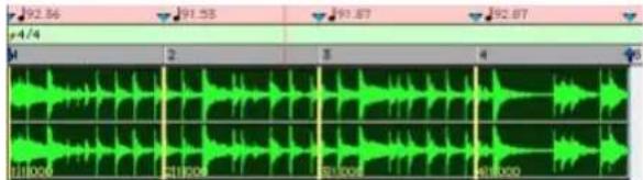 Avid Pro Tools 7.0 - Pour créer des marqueurs Bar|Beat avec le Beat Detective : - 1
