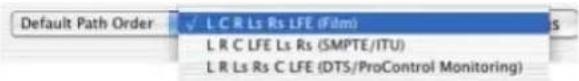 Avid Pro Tools 7.0 - Pour cholsir un ordre de chemin par défaut : - 1
