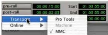 Avid Pro Tools 7.0 - Pour contrôler des périphériques externes à partir du maître de transport de Pro Tools : - 1
