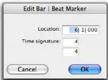 Avid Pro Tools 7.0 - Edition des marqueurs Bar|Beat - 1