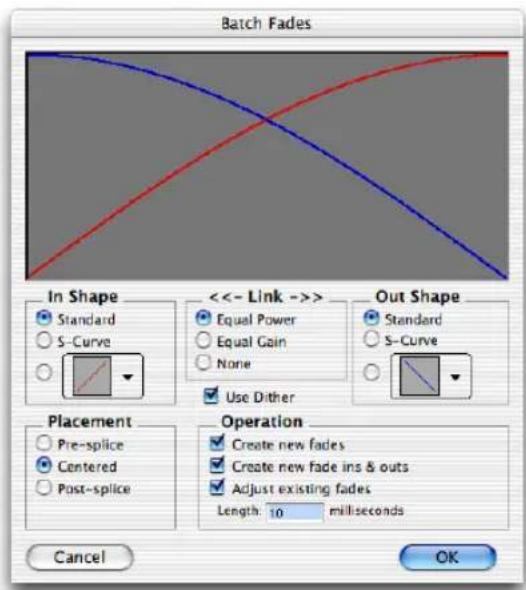 Avid Pro Tools 7.0 - Pour créer simultanément des crossfades entre plusieurs régions : - 2