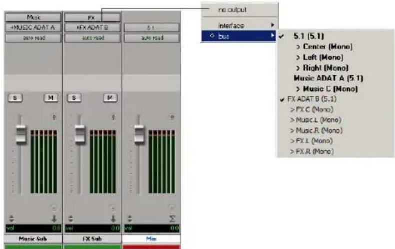 Avid Pro Tools 7.0 - Exemple de prémixages principaux - 1