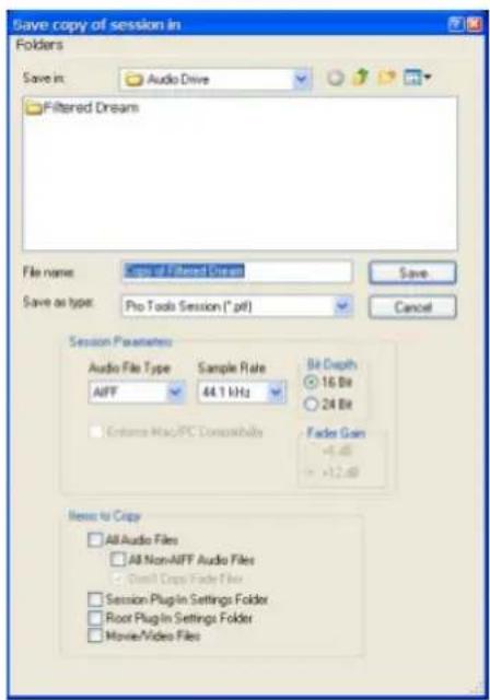 Avid Pro Tools 7.0 - Pour transférer des sessions Pro Tools Macintosh depuis des disques HFS+ vers des disques NTFS : - 1