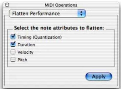 Avid Pro Tools 7.0 - Pour aplanir des notes : - 1